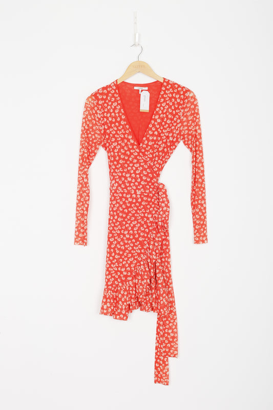 Ganni Womens Red Dress Size S
