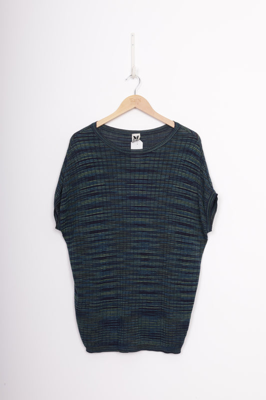 Missoni Womens Blue Top Size N/S