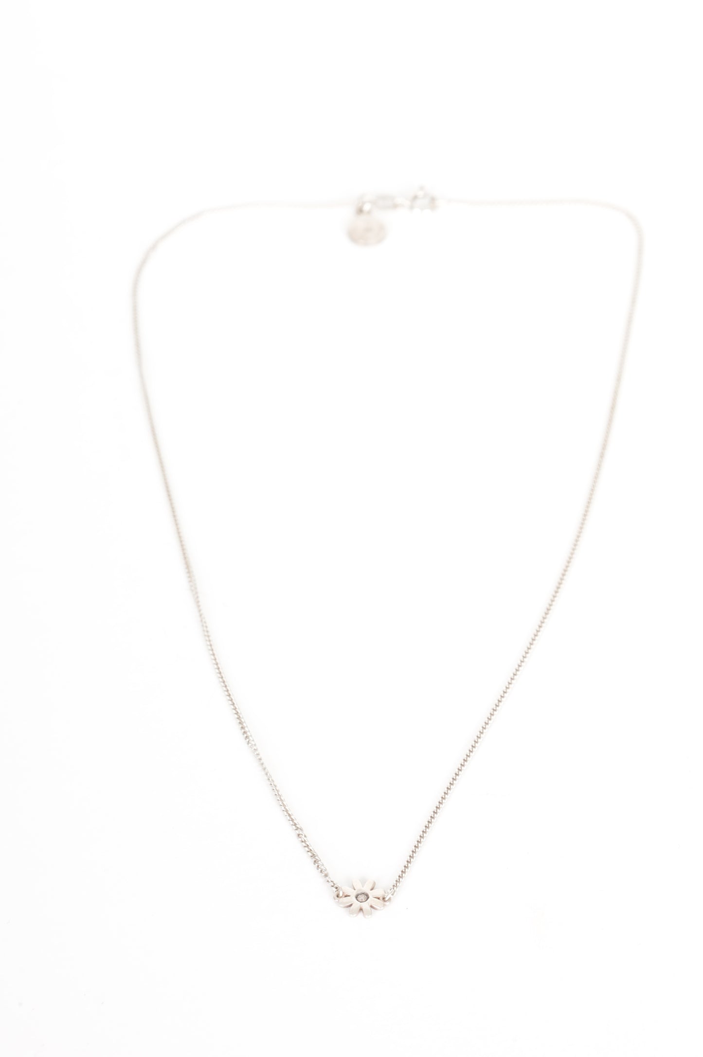 Karen Walker Womens Silver Necklace Size O/S