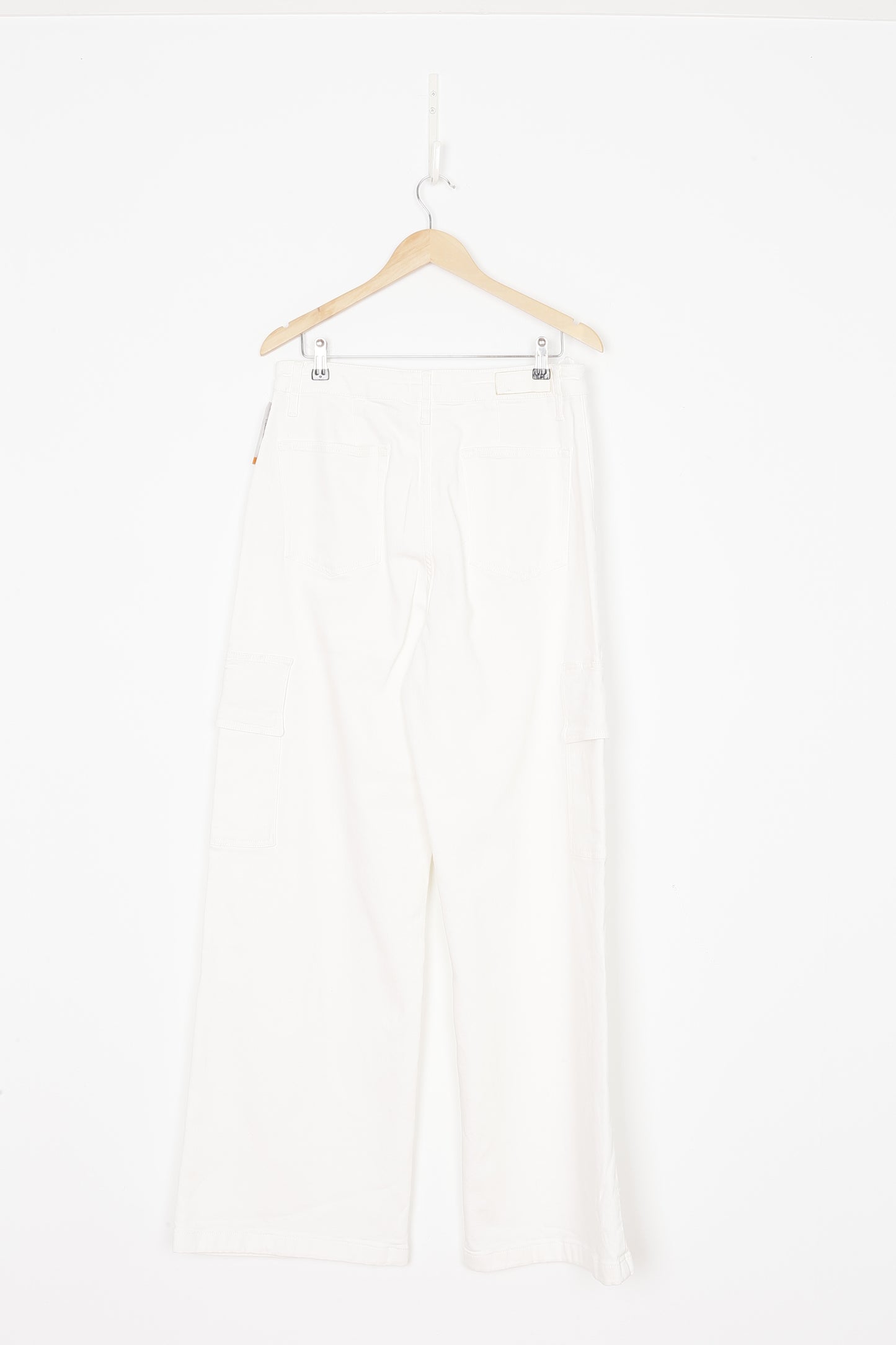 Scanlan Theodore Womens White Jeans Size 12