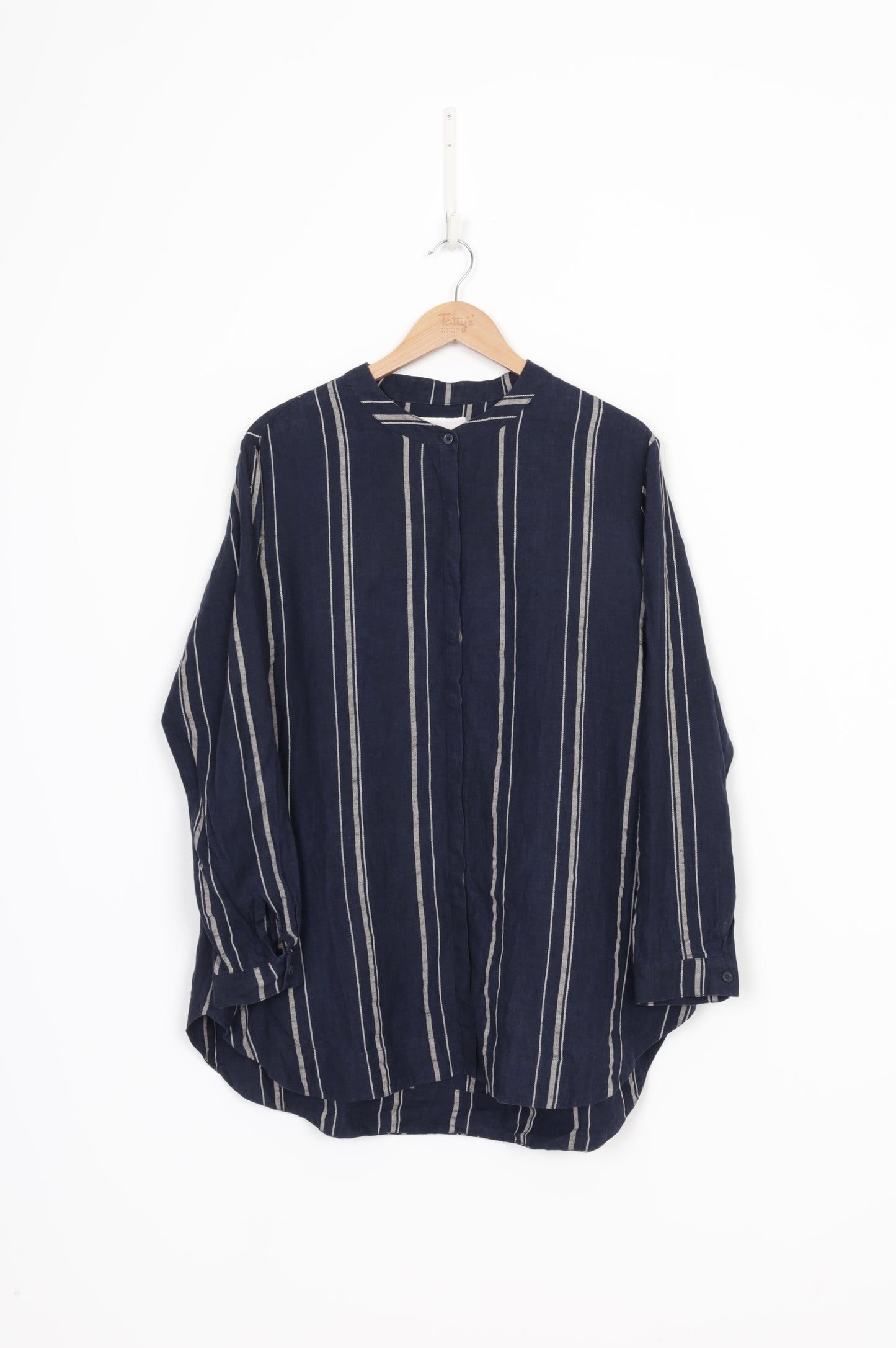 Twenty Seven Names Womens Blue Shirt Size 14