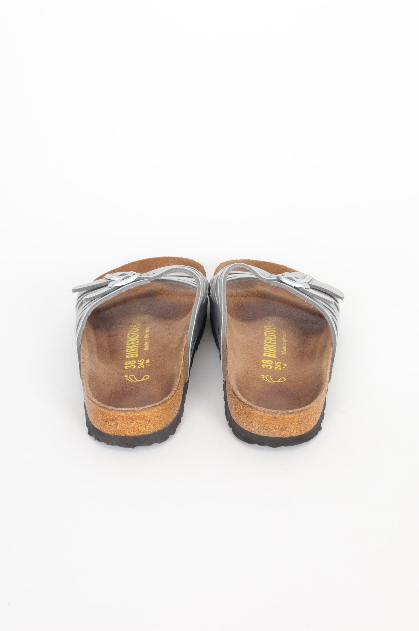 Birkenstock Womens Metallic Shoes Size EU 38