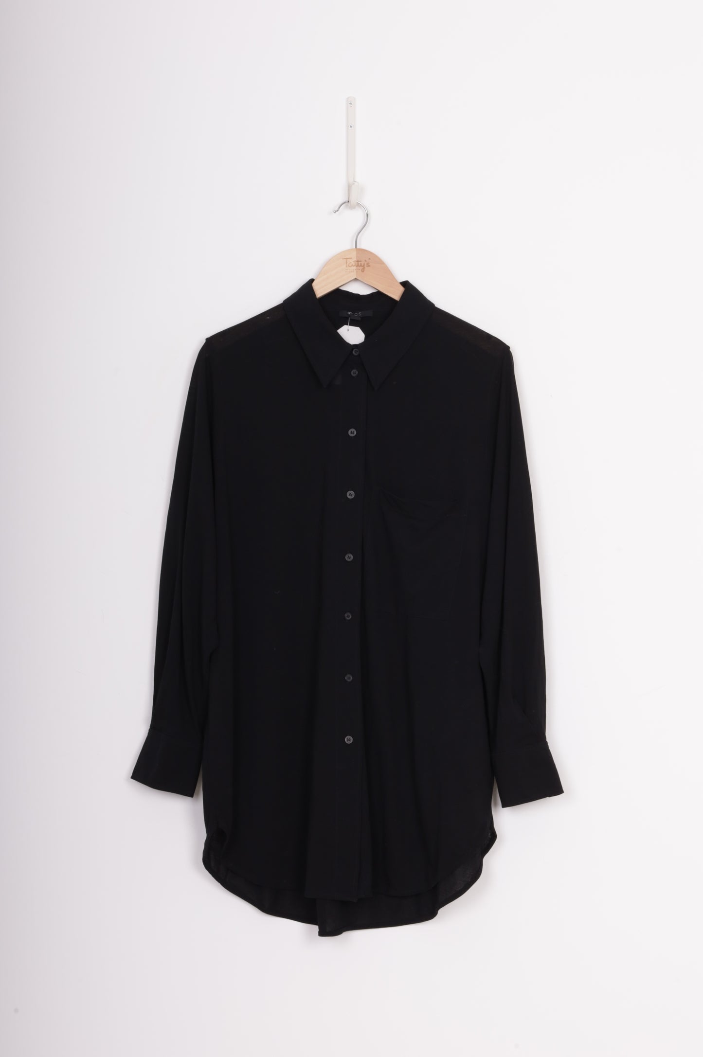 Cos Womens Black Shirt Size L