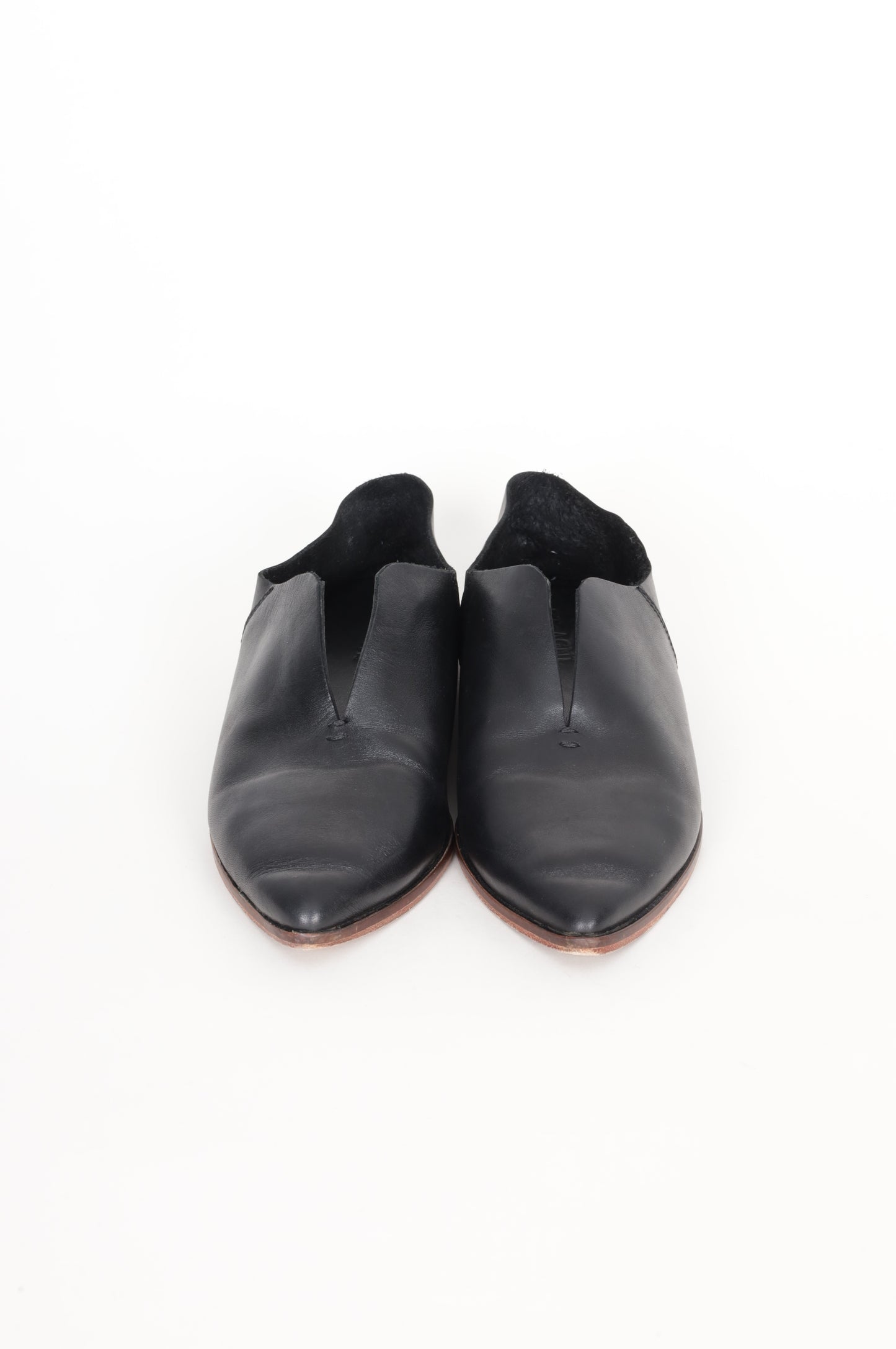 St. Agni Womens Black Shoes Size EU 38