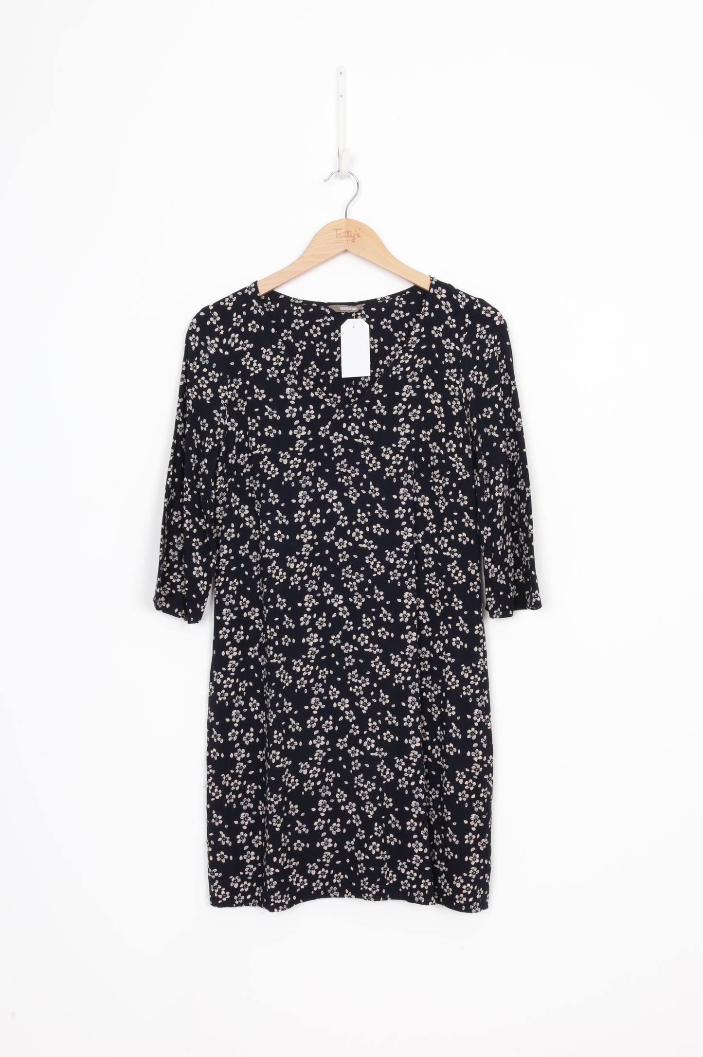 Workshop Womens Black Dress Size 10