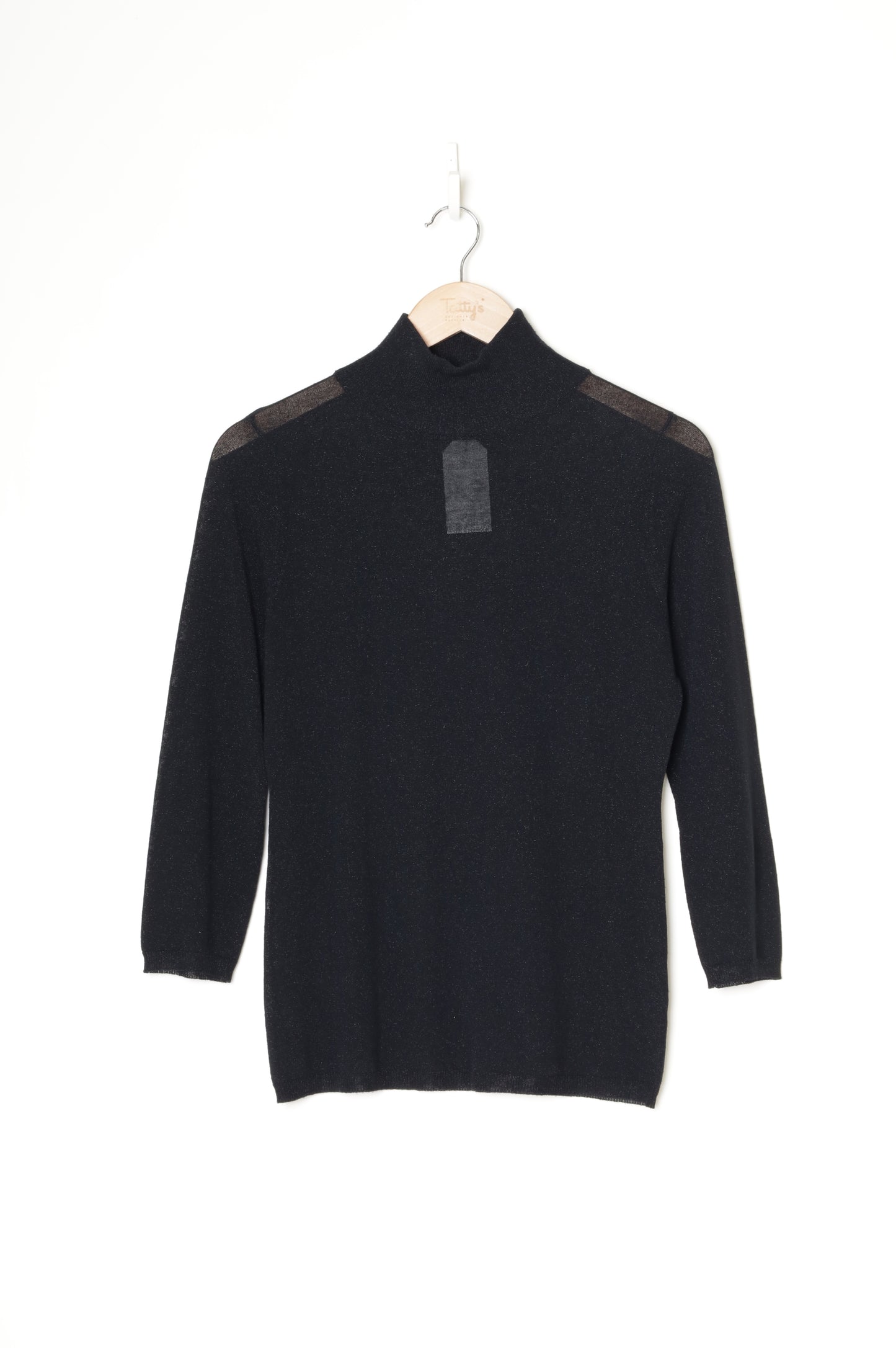 Knuefermann Womens Black Top Size XS