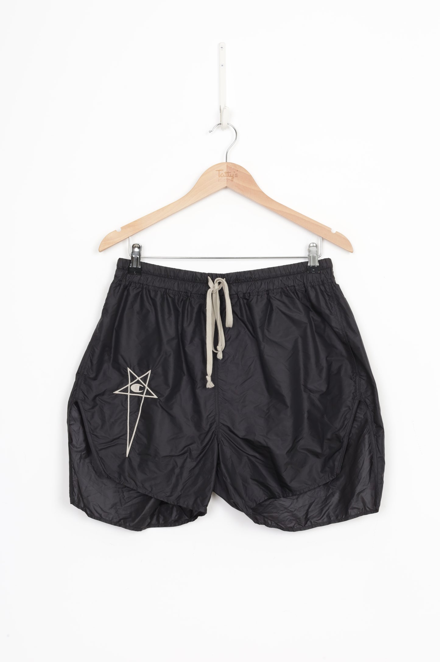 Rick Ownes x Champion Mens Black Shorts Size M