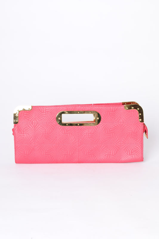 BCBG Maxazria Womens Pink Bag Size O/S