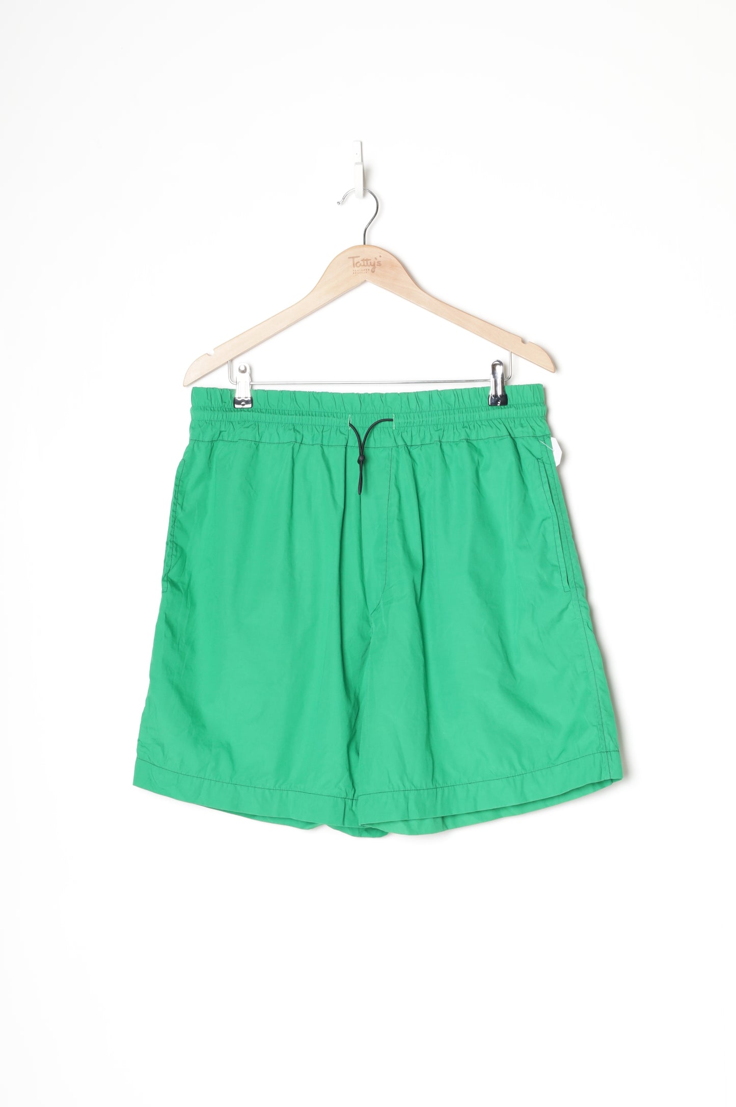 Bassike Womens Green Shorts Size 4