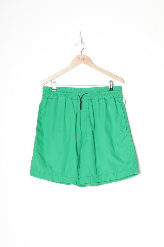 Bassike Womens Green Shorts Size 4