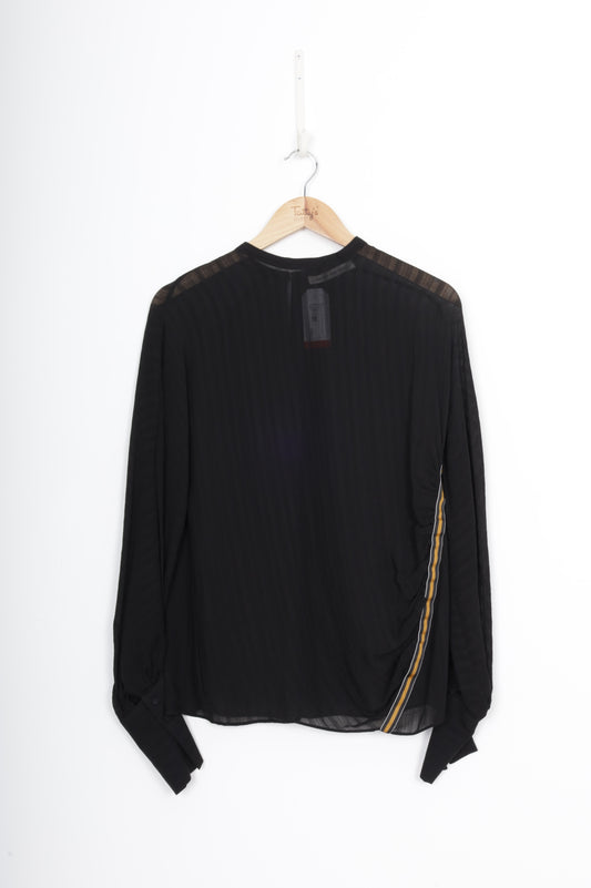 Camilla and marc Womens Black Blouse Size S
