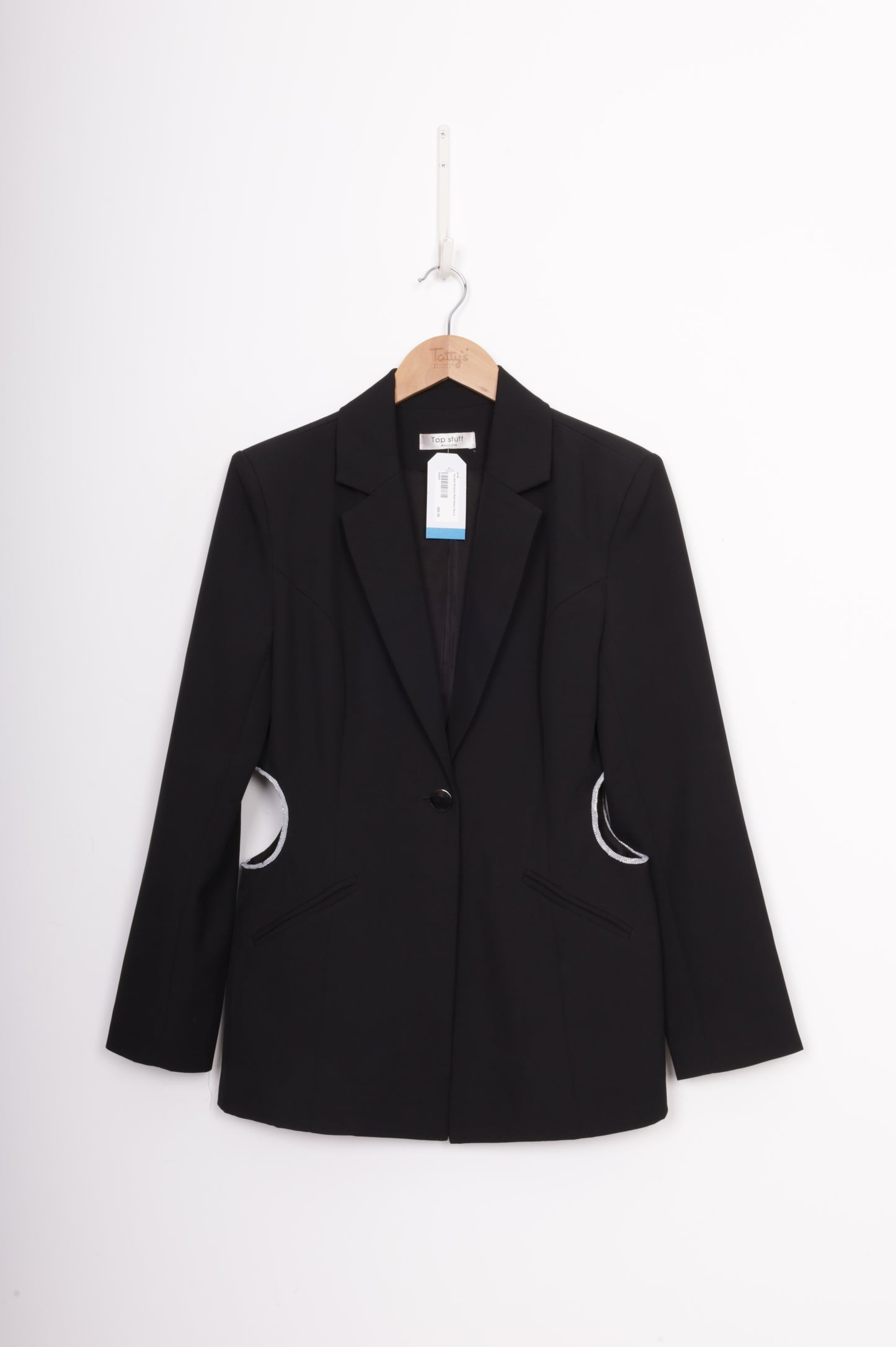 Top stuff Womens Black Blazer Size S
