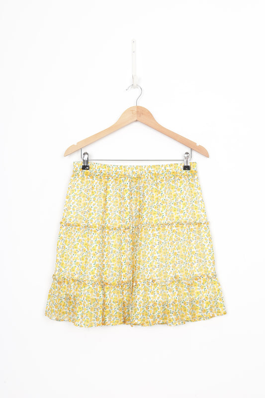 Smashed Lemon Womens Yellow Skirt Size EU 38
