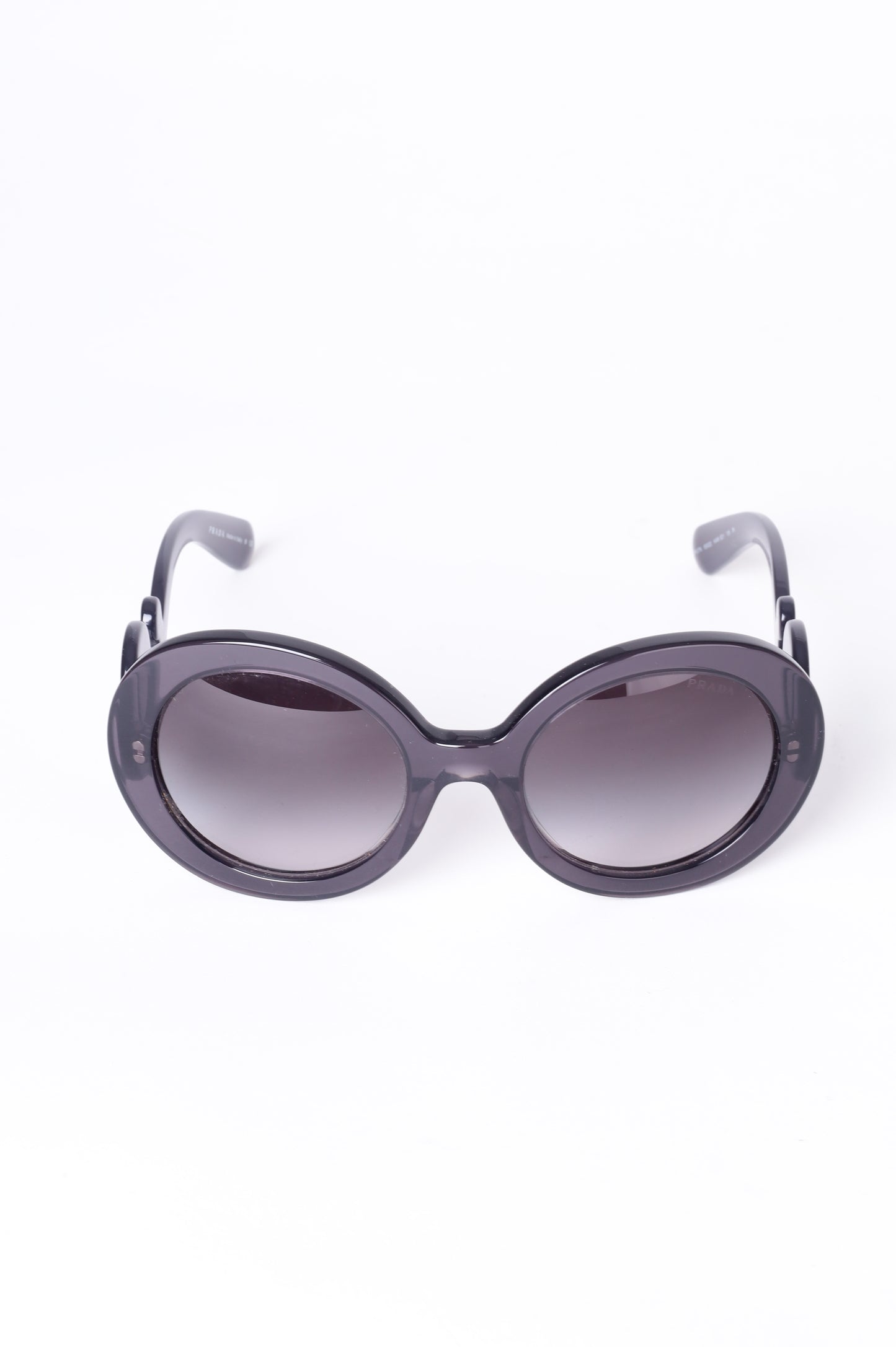 Prada Womens Grey Sunglasses Size O/S