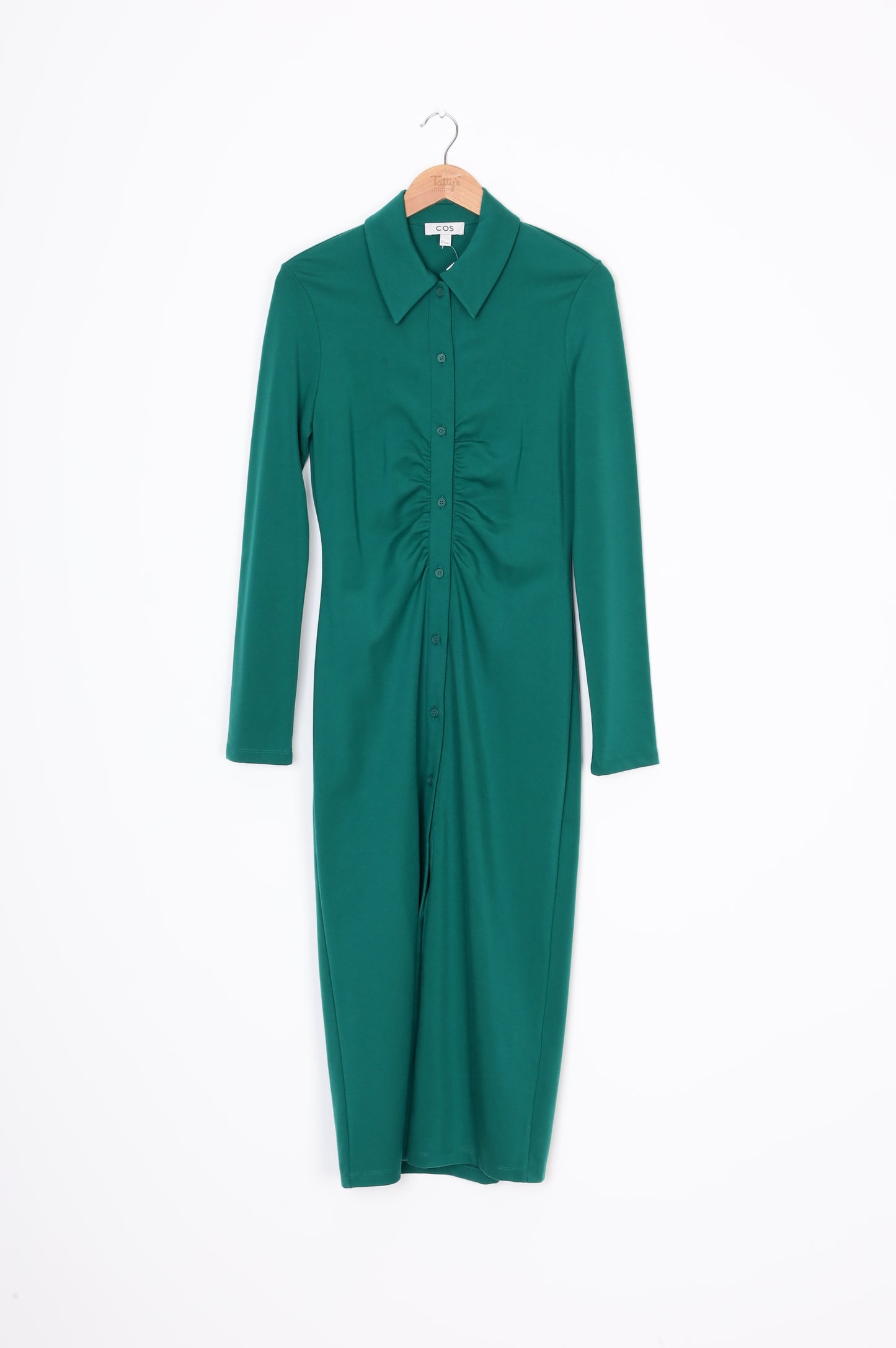 Cos Womens Green Dress Size S