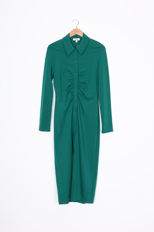 Cos Womens Green Dress Size S