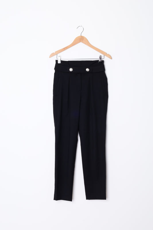 Claudie Pierlot Womens Black Pants Size 36