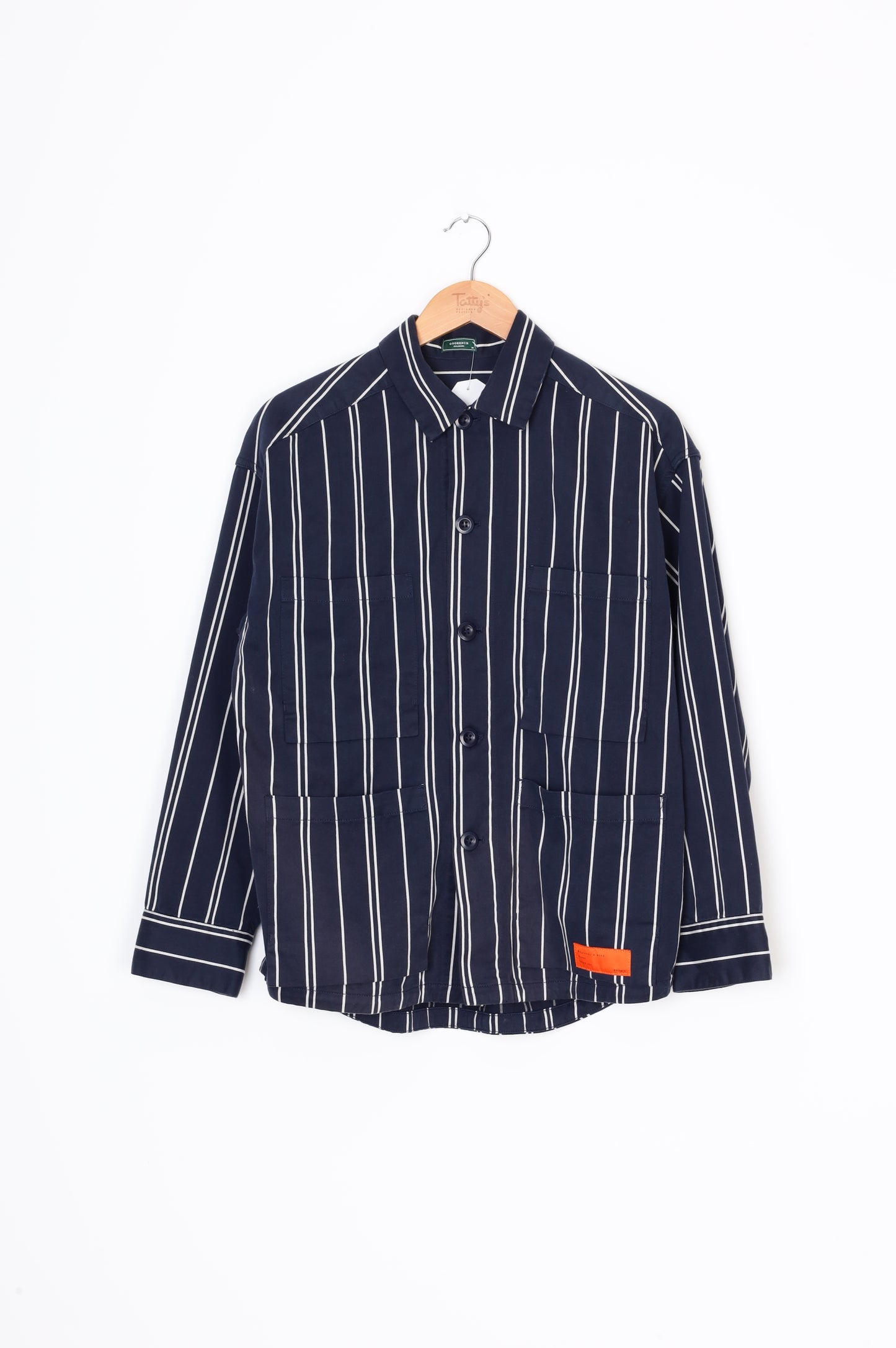goorench Mens Blue Shirt Size M
