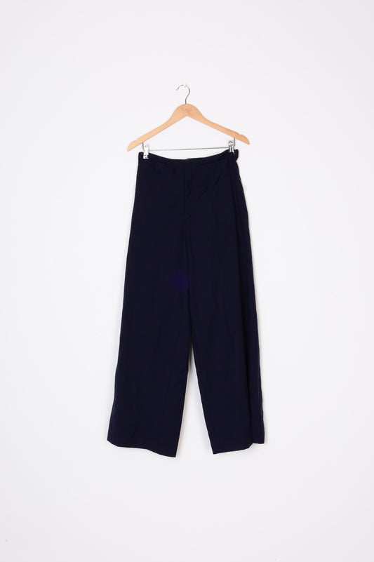 Miss Crabb Womens Blue Pants Size 2