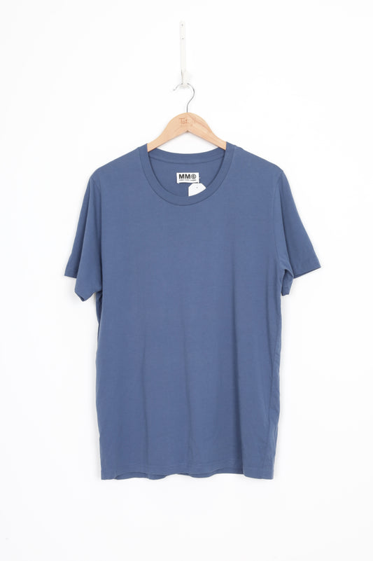 Maison Margiela Mens Blue T-shirt Size 50