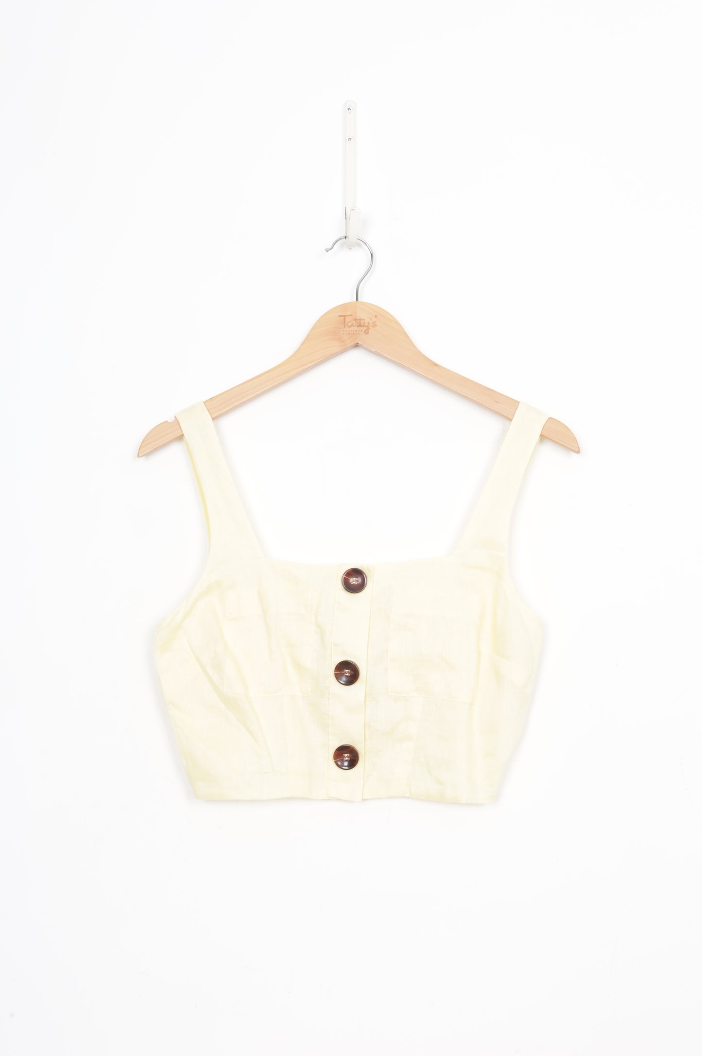 Reiss Womens Yellow Top Size 10