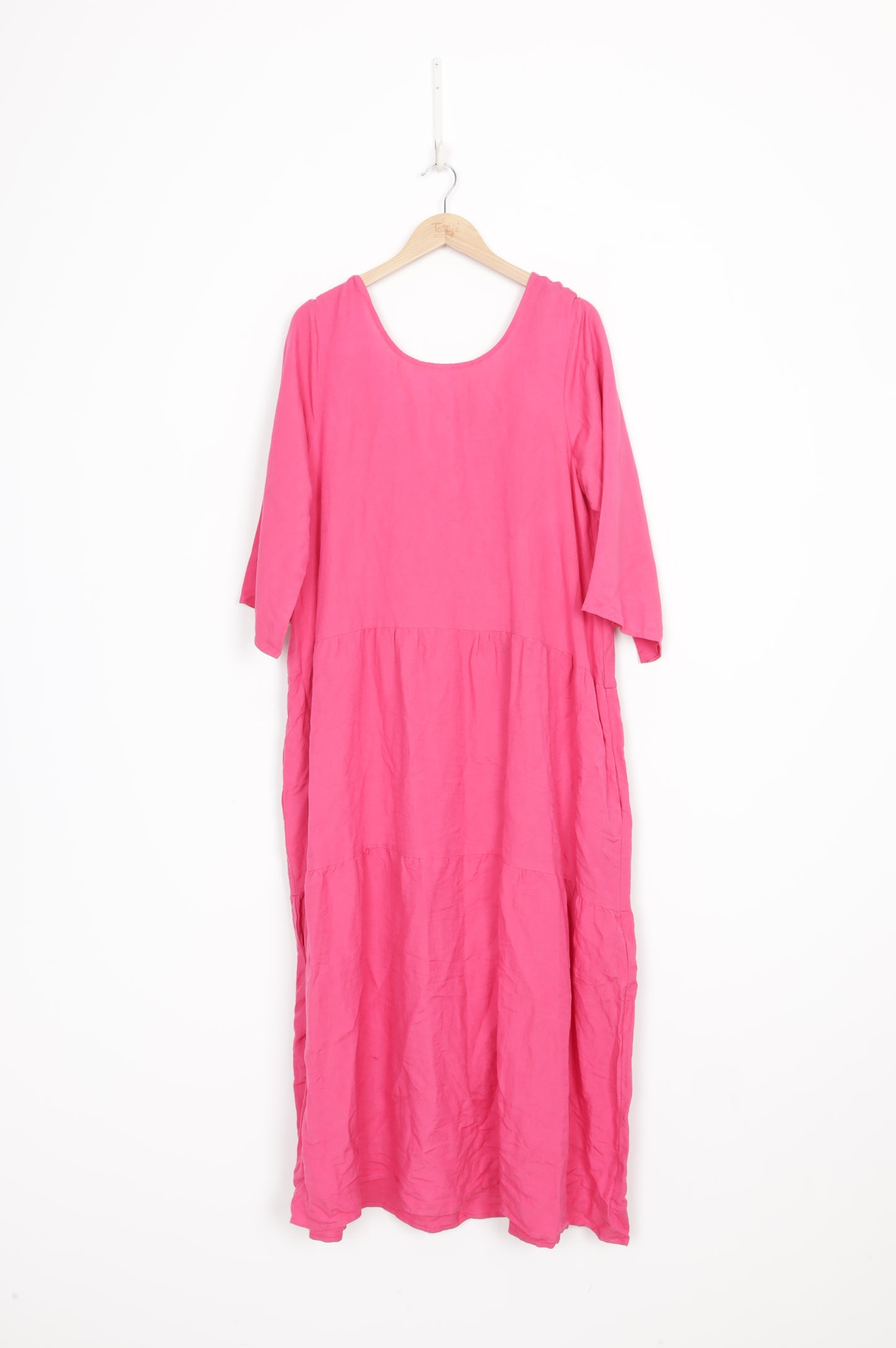 Liam Womens Pink Dress Size 14