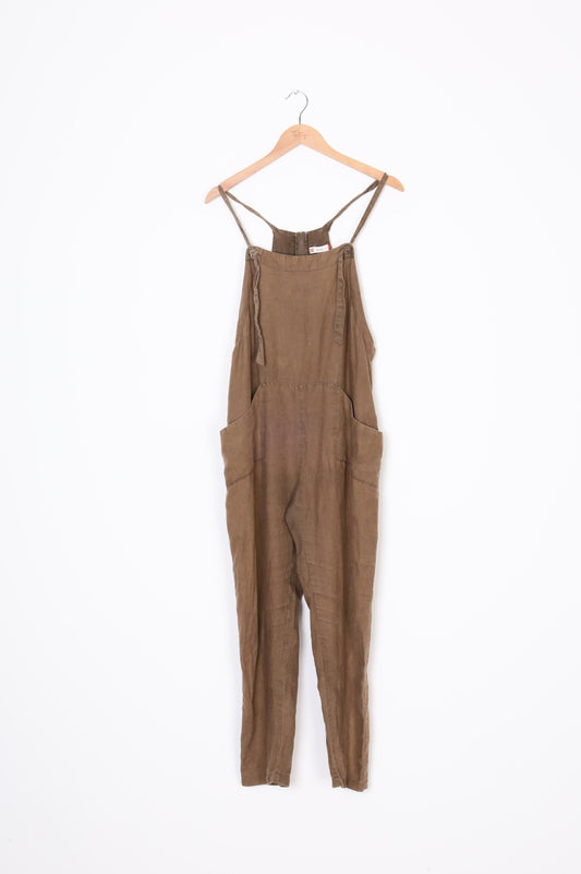 Wear Womens Khaki Jumpsuit Size S