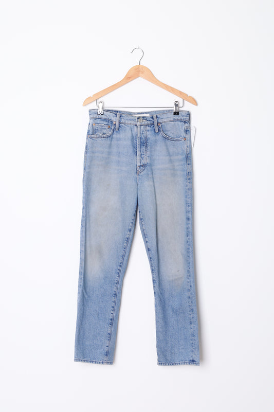 MOTHER Womens Blue Jeans Size W 28