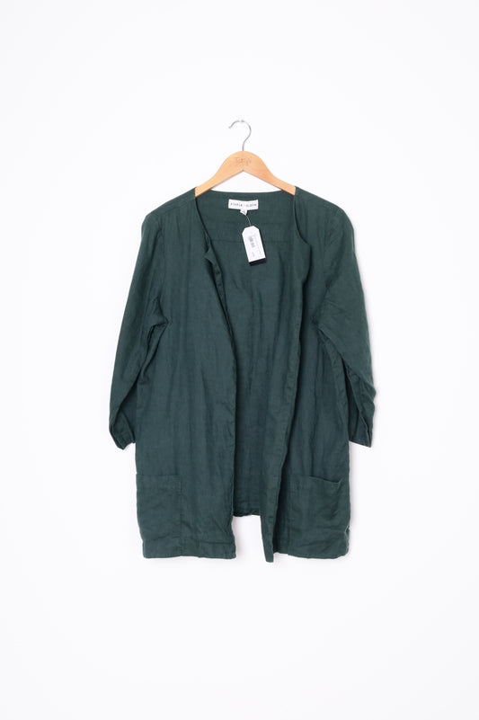 Staple & Cloth Womens Green Jacket Size 14