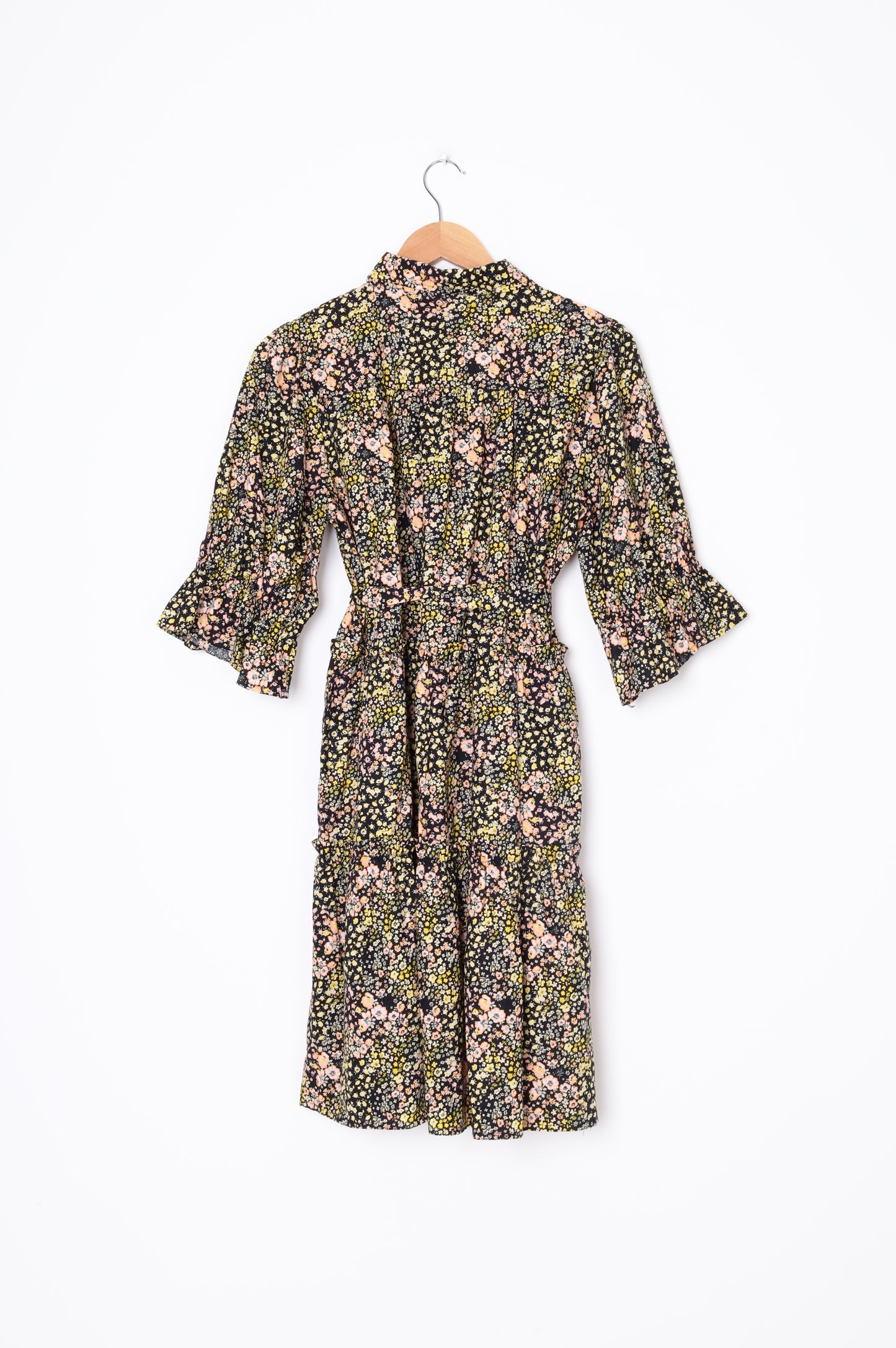 ruby + rain Womens Yellow Dress Size XXS
