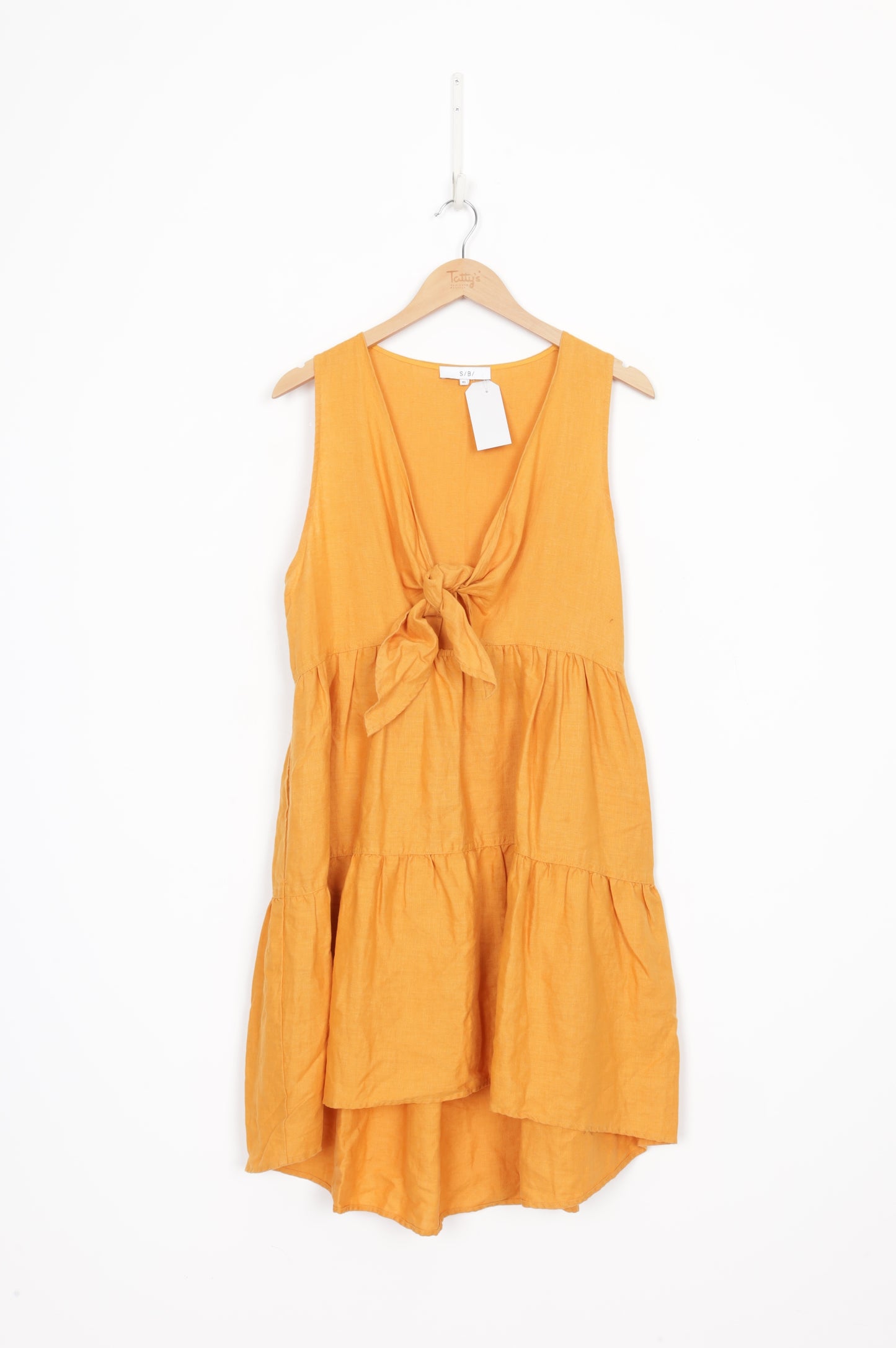 S/B/ Womens Yellow Dress Size XS