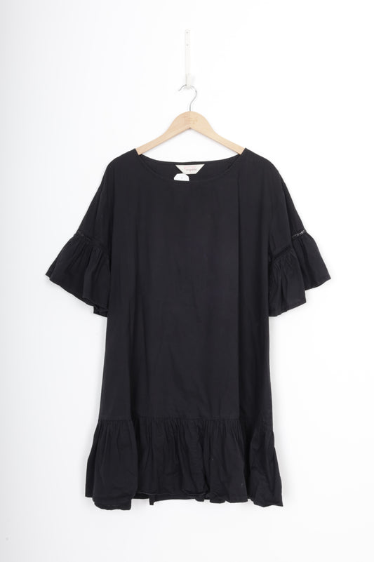 Gorman Organic Womens Black Dress Size 14