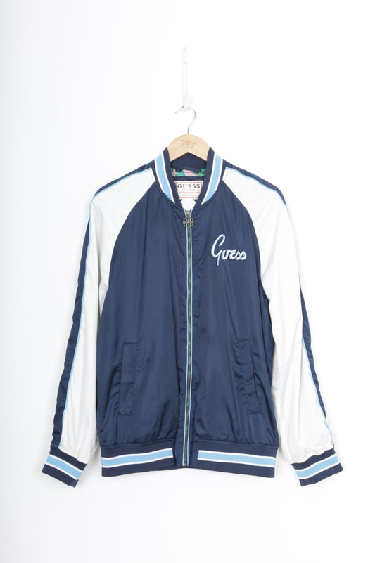 Guess Mens Blue Jacket Size L