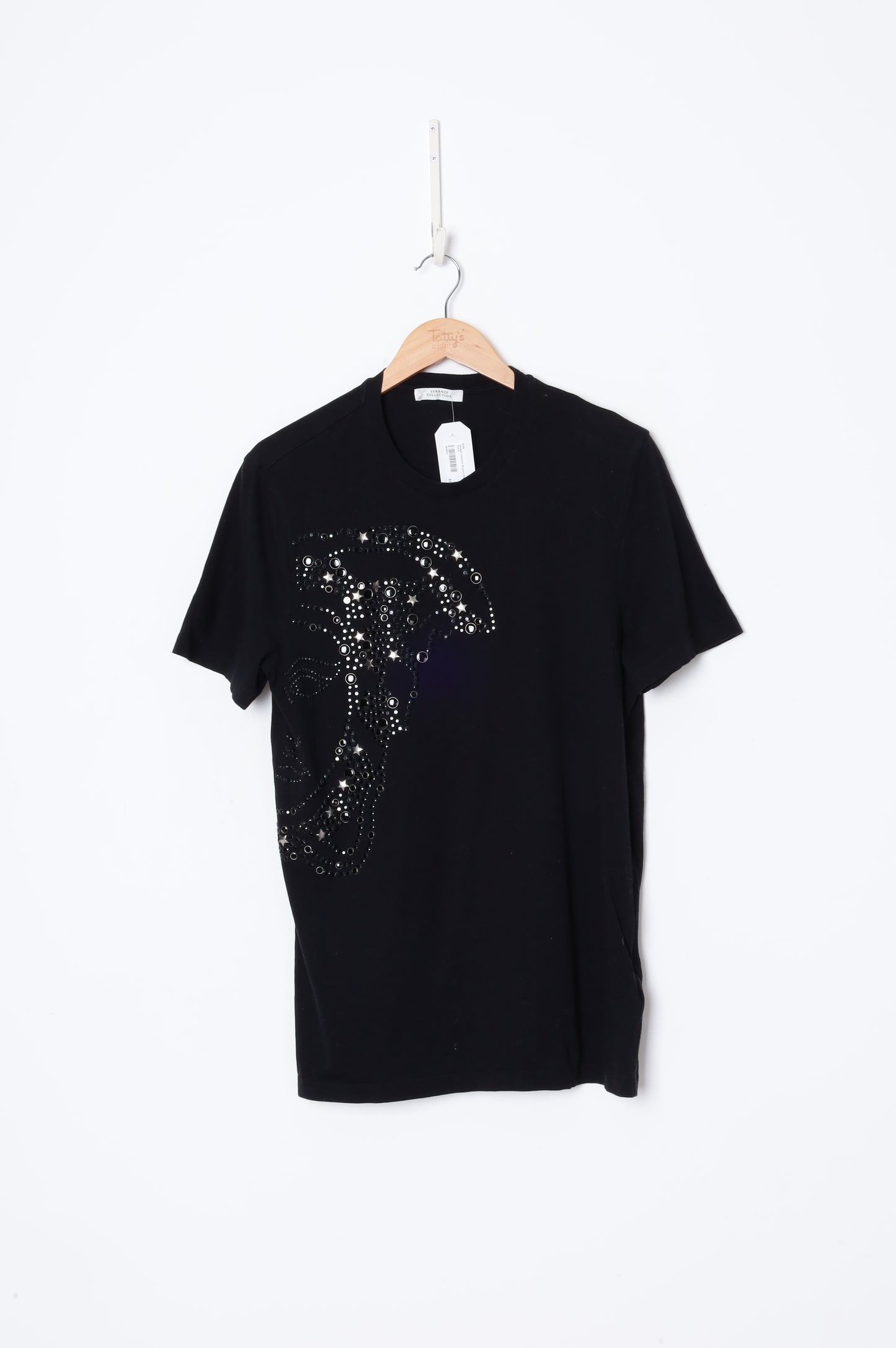 Versace Collection Womens Black T-shirt Size S