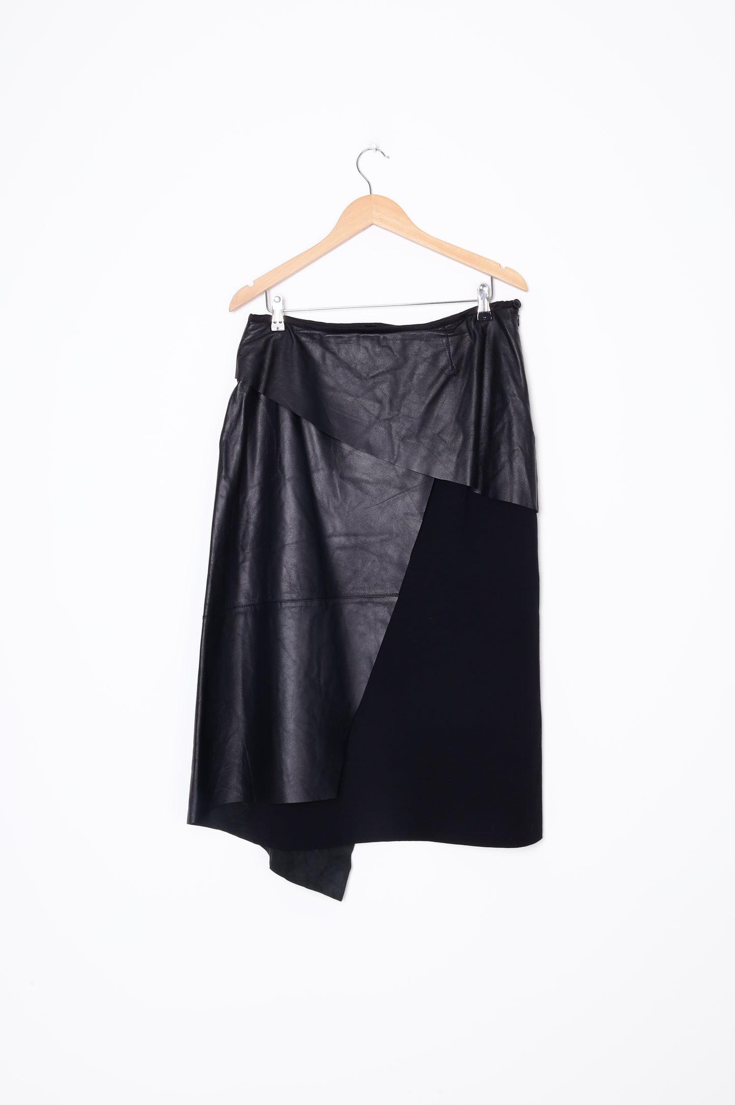 Sabatini Womens Black Skirt Size L