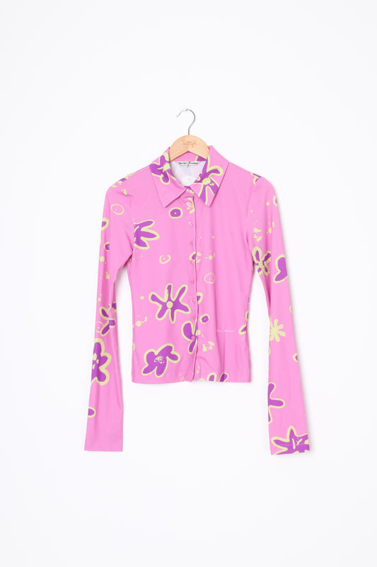 The open product Womens Pink Top Size 2