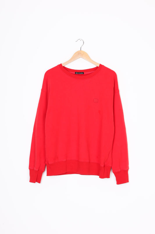 Acne Studios Womens Red Sweatshirt Size L