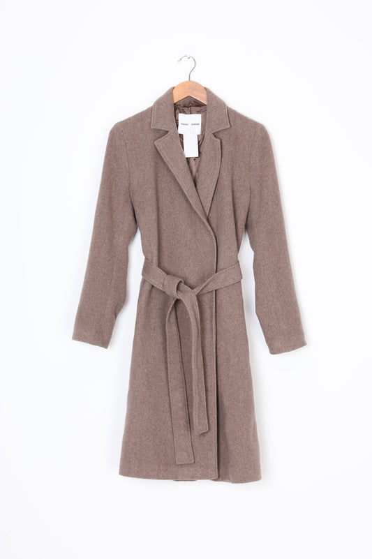 Samsoe Samsoe Womens Grey Coat Size S