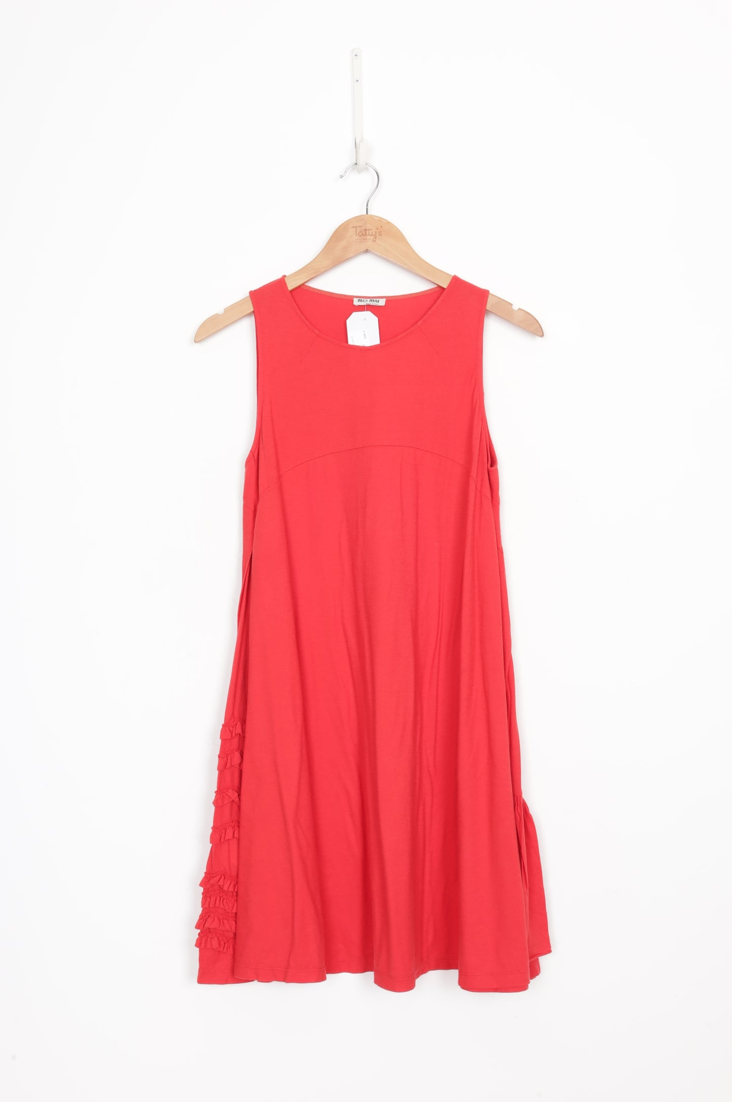 Miu Miu Womens Red Dress Size M