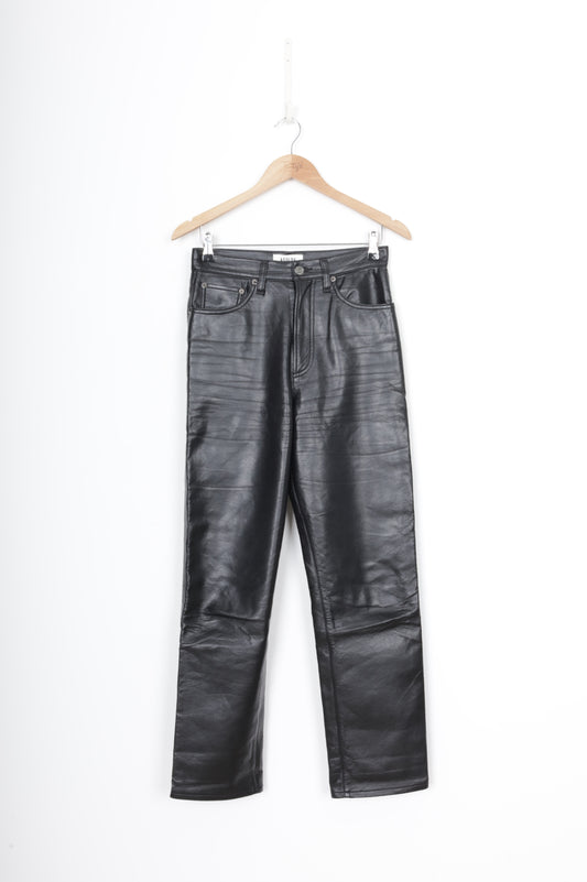 AGOLDE Womens Black Pants Size W 25