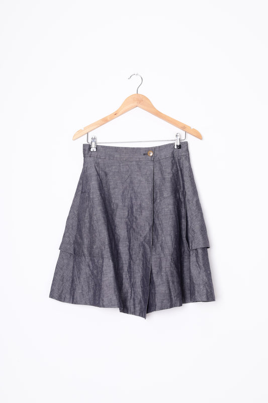 9-h15 STCL Womens Grey Skirt Size 36