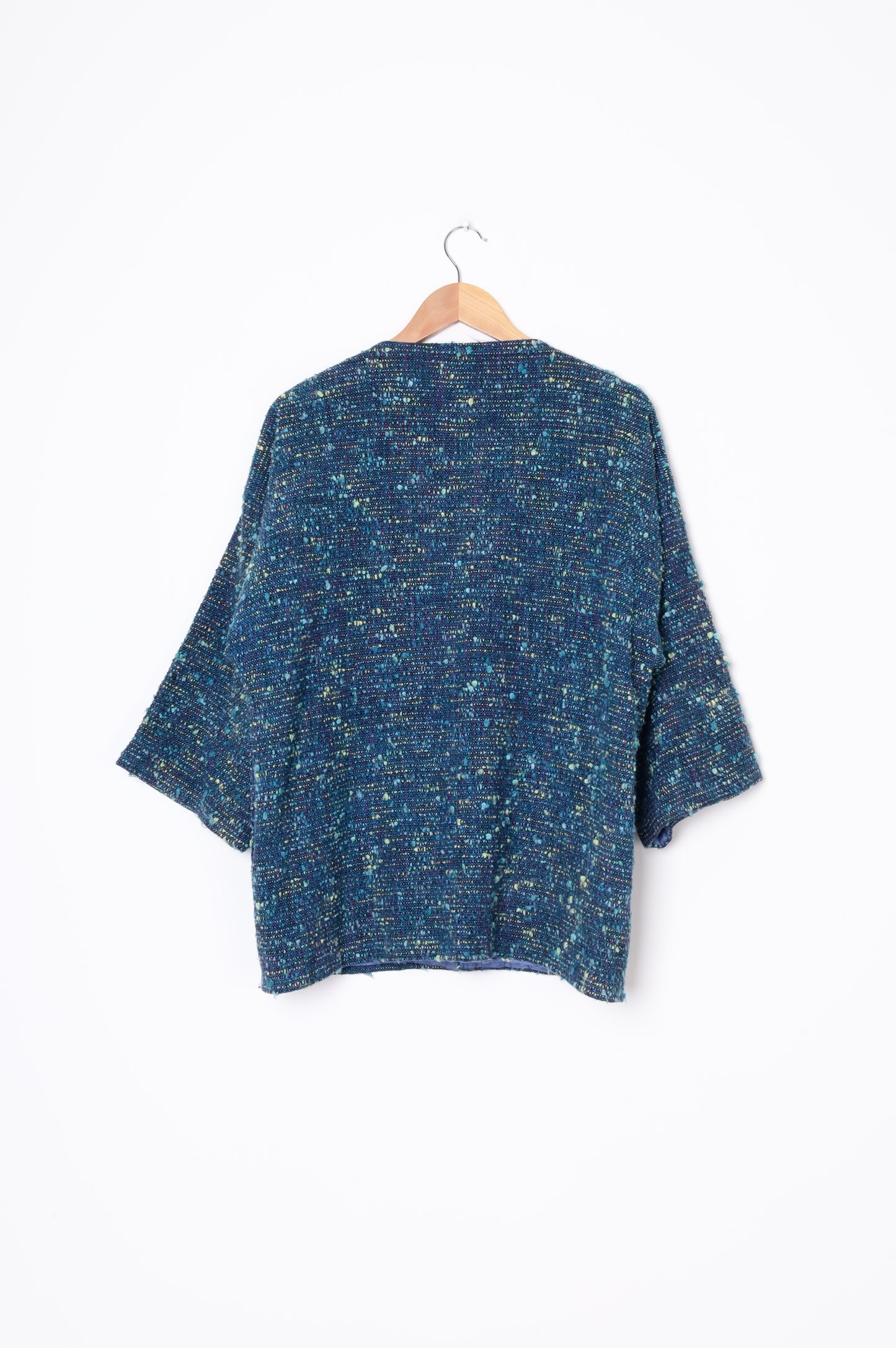 esther nitschke Womens Blue Jacket Size L