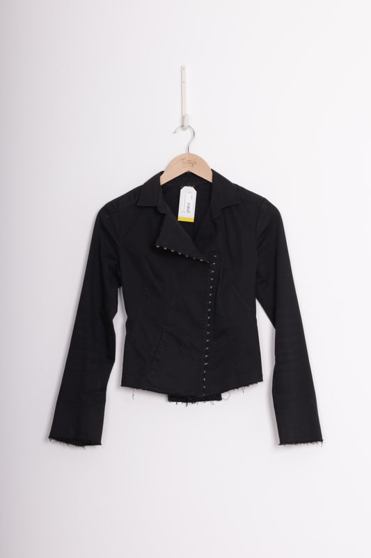 Carla Zampatti Womens Black Jacket Size XS