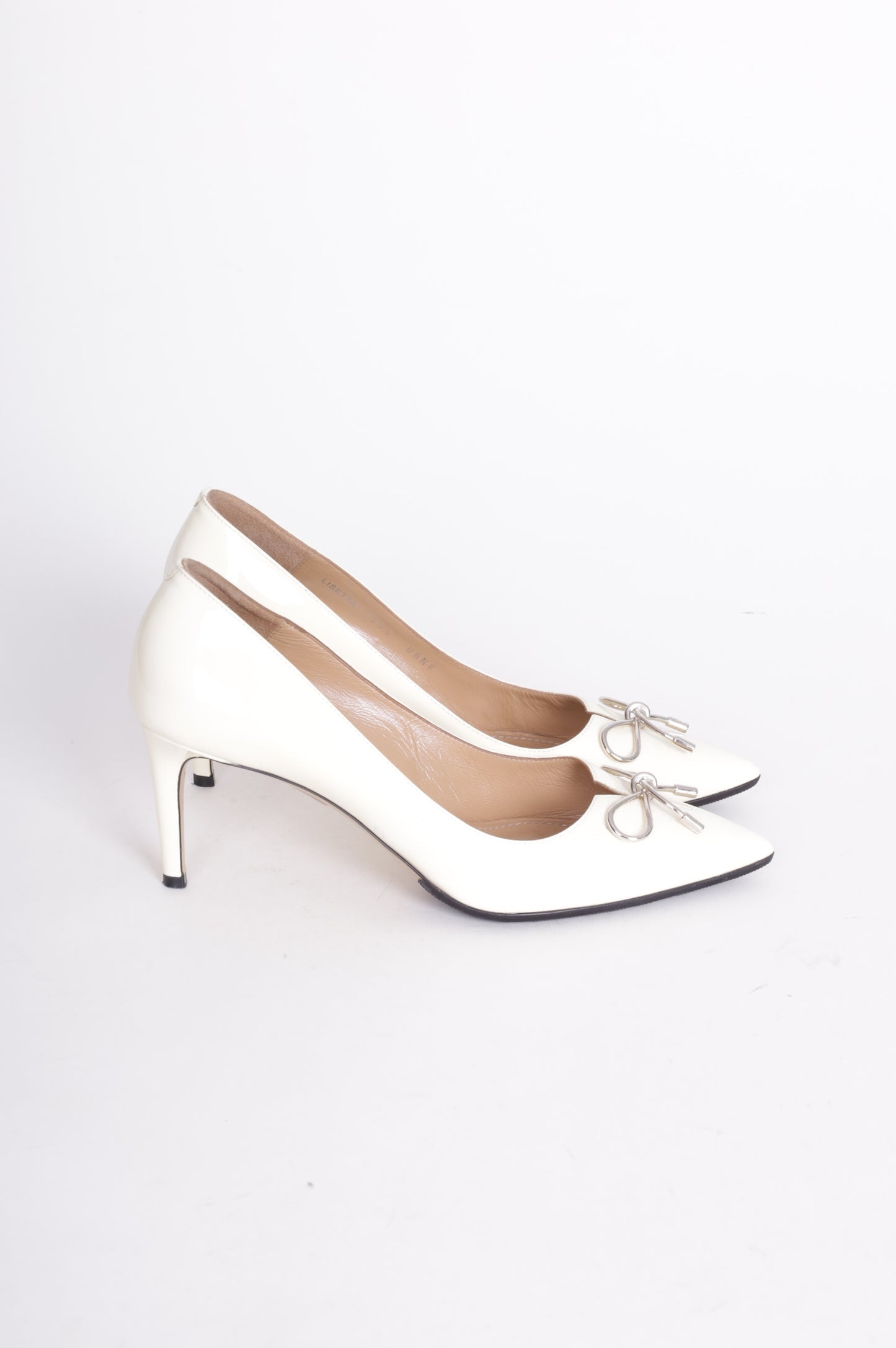 Bally Womens Cream Heels Size EU 39.5