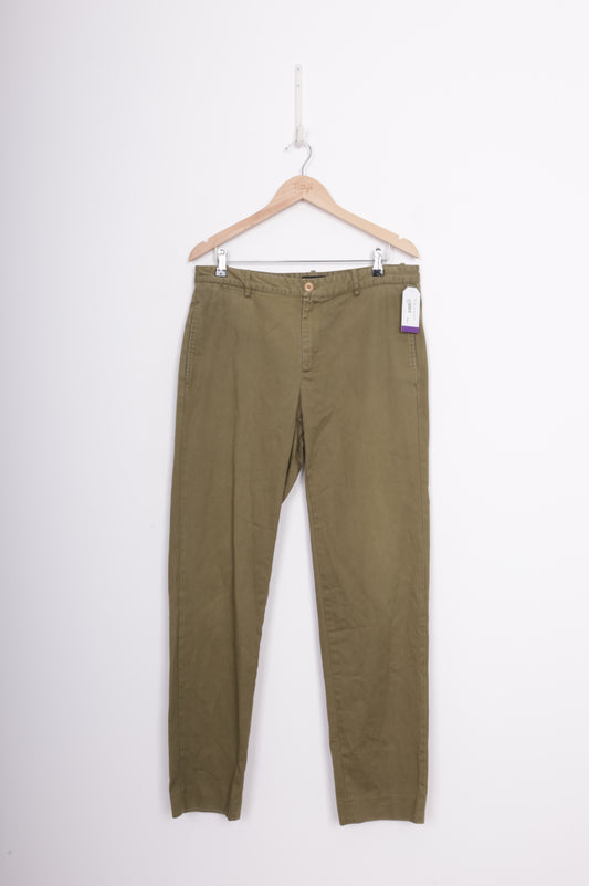 A.P.C Mens Green Pants Size W 32