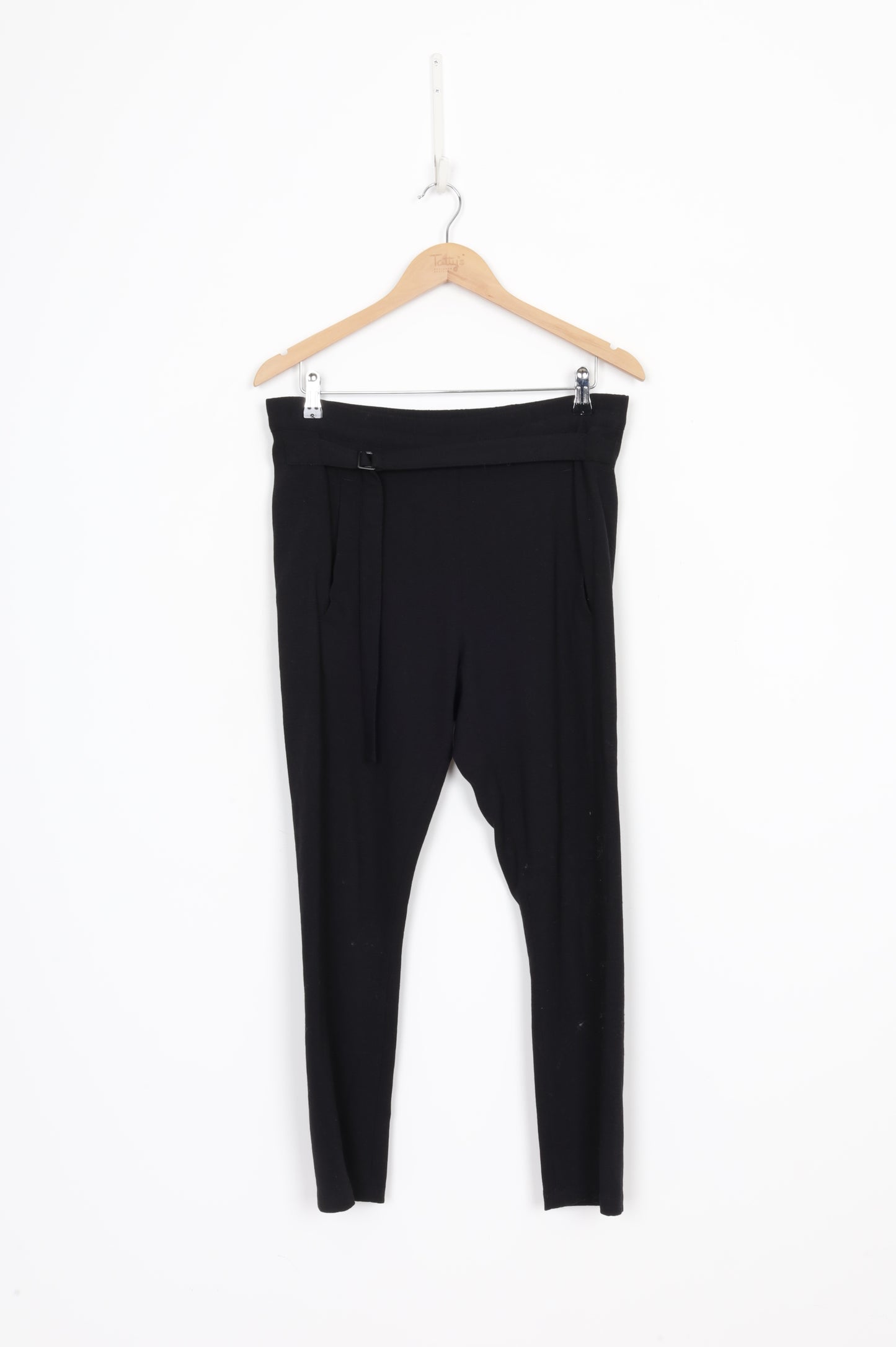 Ann Demeulemeester Womens Black Pants Size W 34