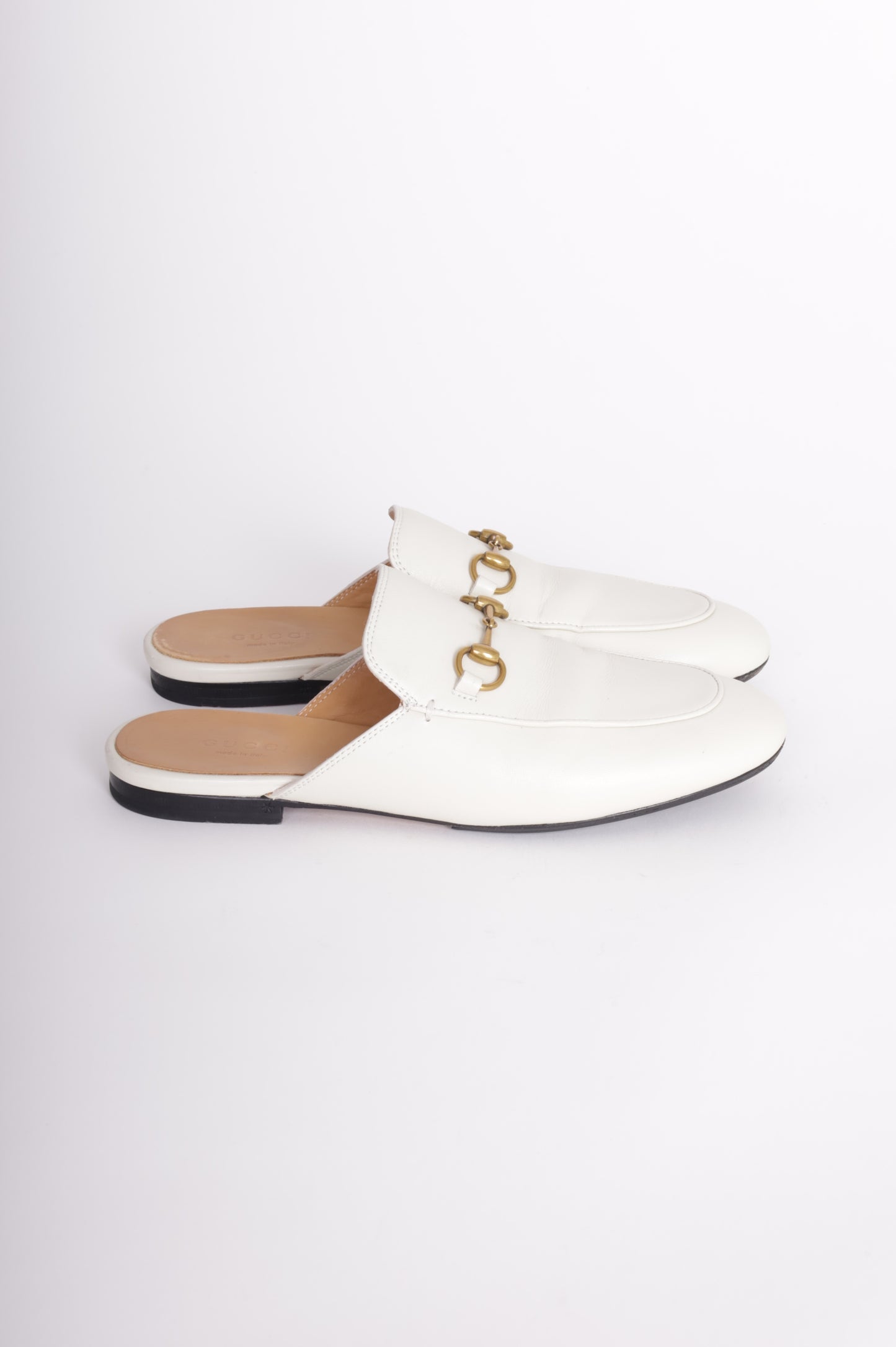 Gucci Womens Cream Shoes Size EU 37