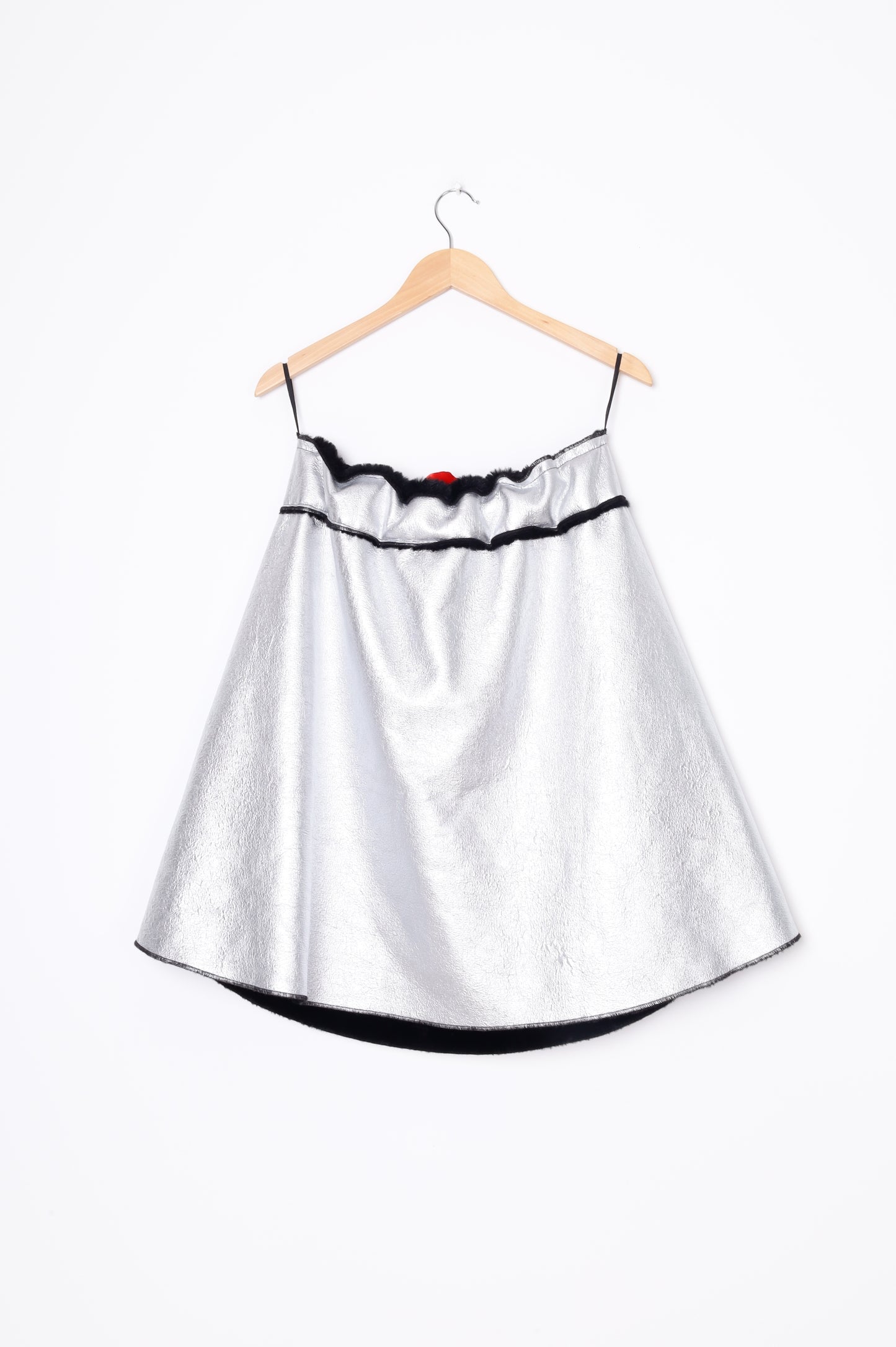 Collection Privee? Womens Silver Skirt Size 42