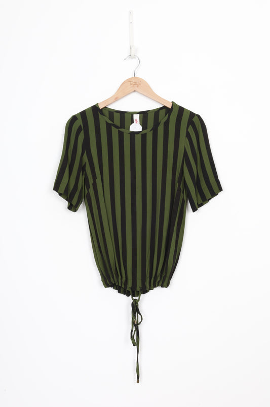 Sylvester by Kate Sylvester Womens Green Top Size 8