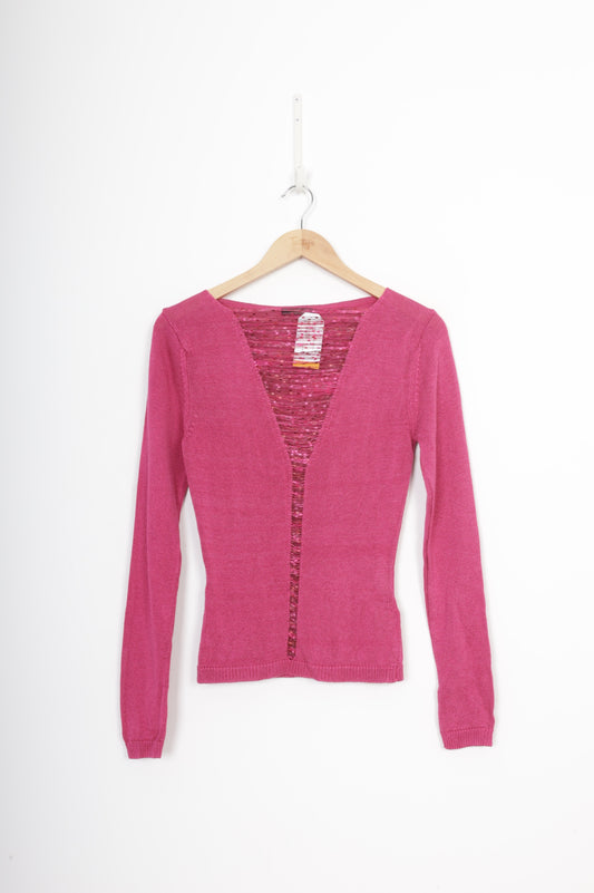 Keith Matheson Luxury Wear Womens Pink Jumper Size S